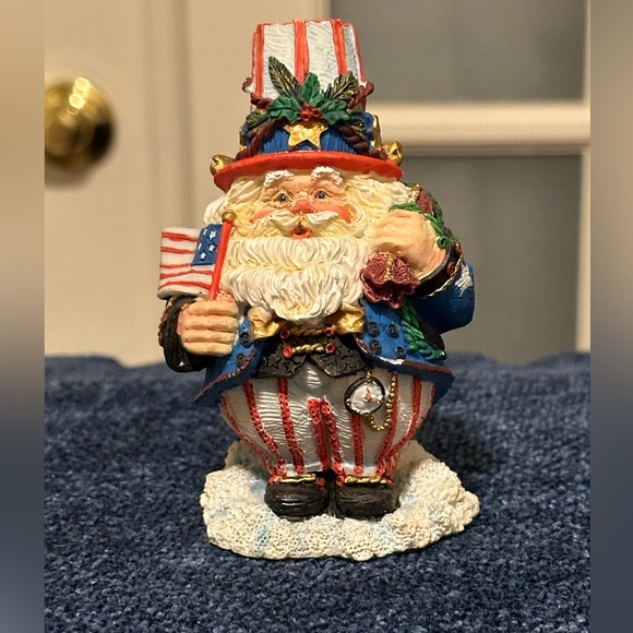 American Santa dressed like Uncle Sam by Crinkle Claus. - Picture 1 of 8